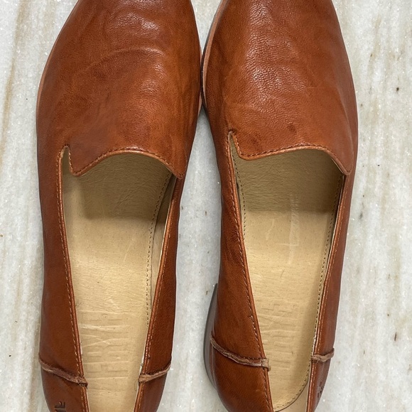 Frye loafers Kenzie Venetian sz 8 Women’s color Cognac - Picture 3 of 10